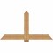 Ekena Millwork Eugene Smooth Timber Gable Bracket, Western Red Cedar, 60"W x 32"H x 3 1/2"D x 5 1/2"F, 13/12 Pitch GBW060X32X0406EUG00SWR - alternate 1